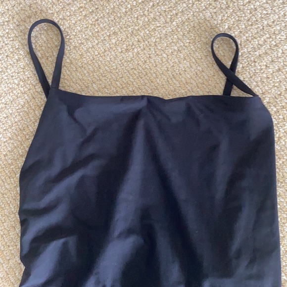 New w/Tags.Black Tank Style Anthropologie Swimsuit - Picture 2 of 8